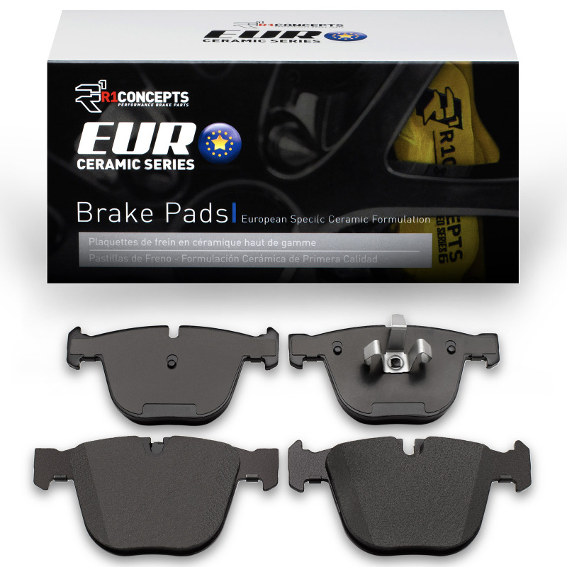 BMW Alpina B7L Xdrive Brake Pads - Rear - R1 Concepts - Euro Ceramic - `09-`17